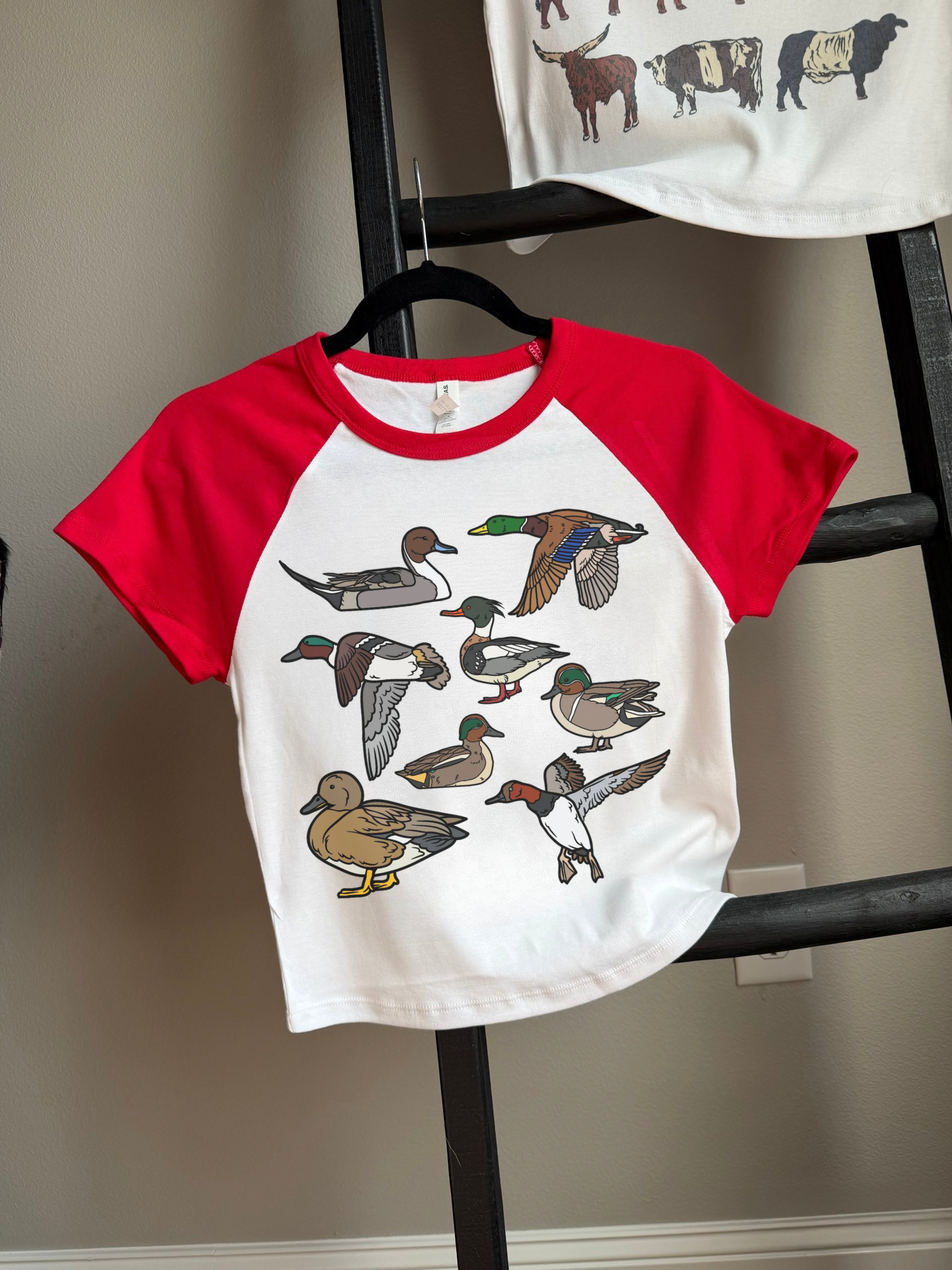 Duck Collage Baby Tee