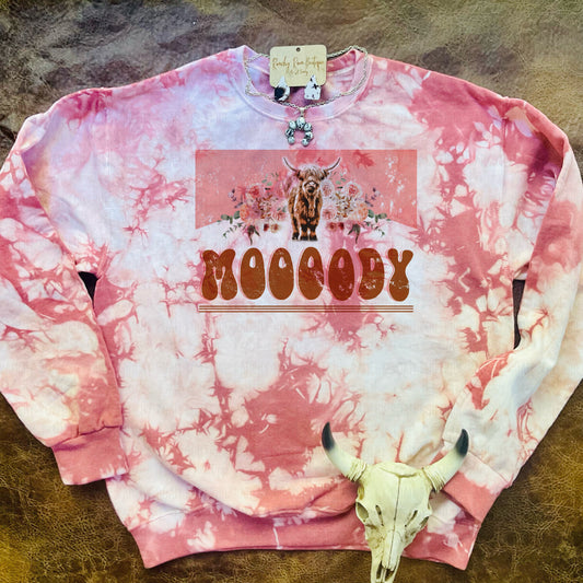 Moody Floral Sweatshirt