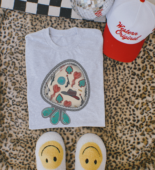 Cowboy Killer stone Sublimation Tee