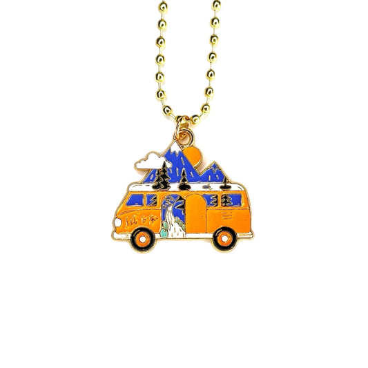 CAMPER VAN Charm - Tumbler Handle Charm