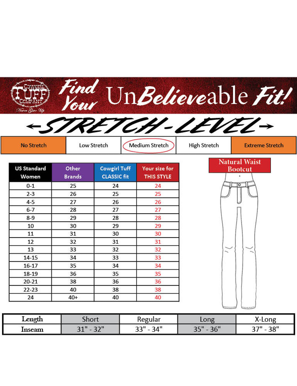 UltraBreathe Shattered Cowgirl Tuff Jeans