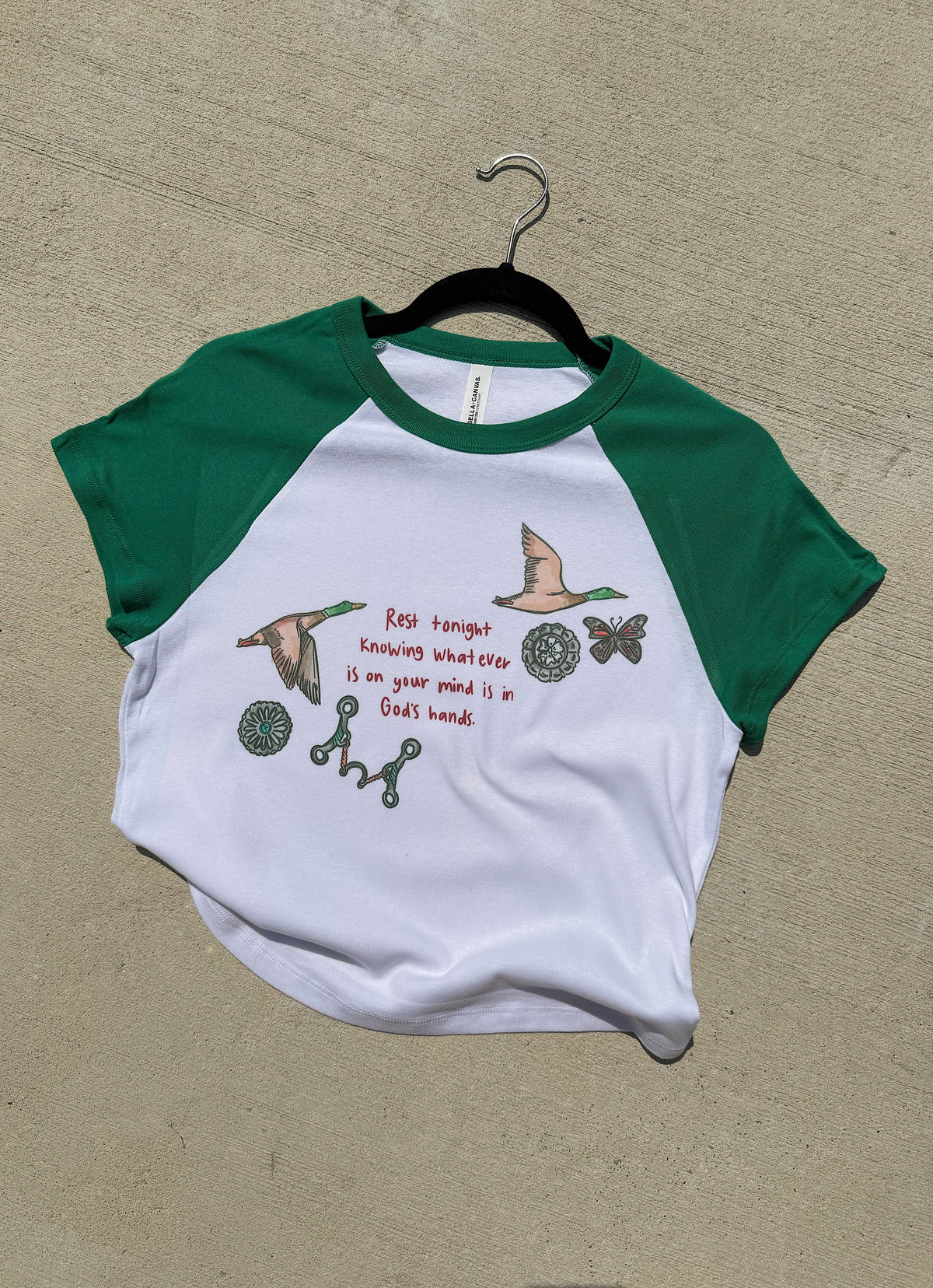 In God’s Hands Baby Tee
