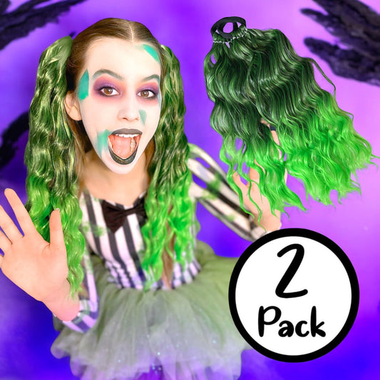 Beetlejuice Wavy Ponytail Set