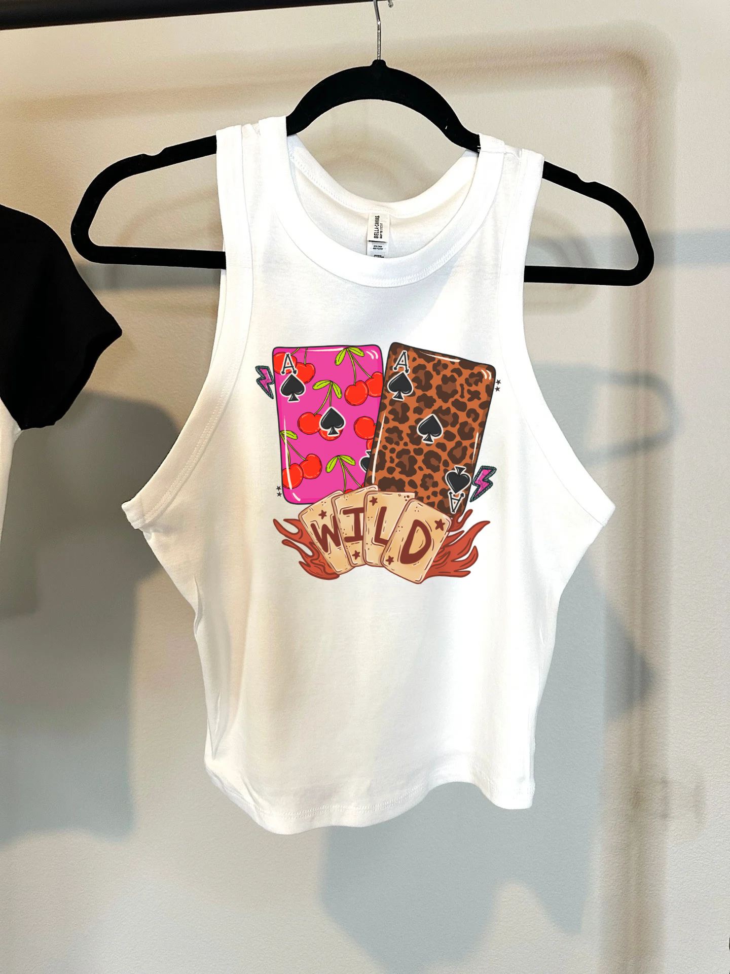 Wild Card Cropped Tank