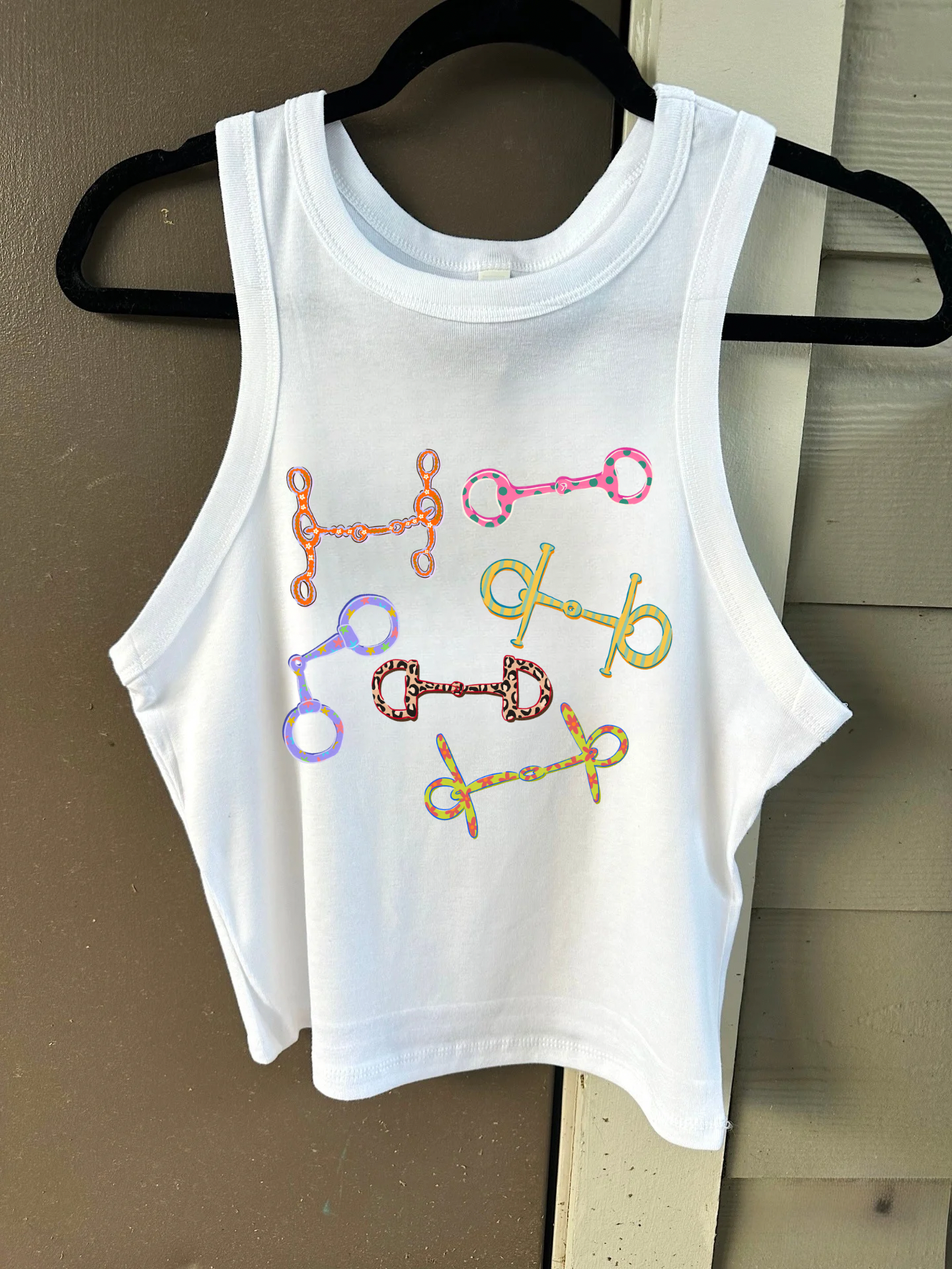 Funky Bits Cropped Tank