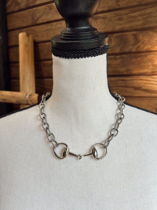 The Bitty Necklace - Silver 8/15