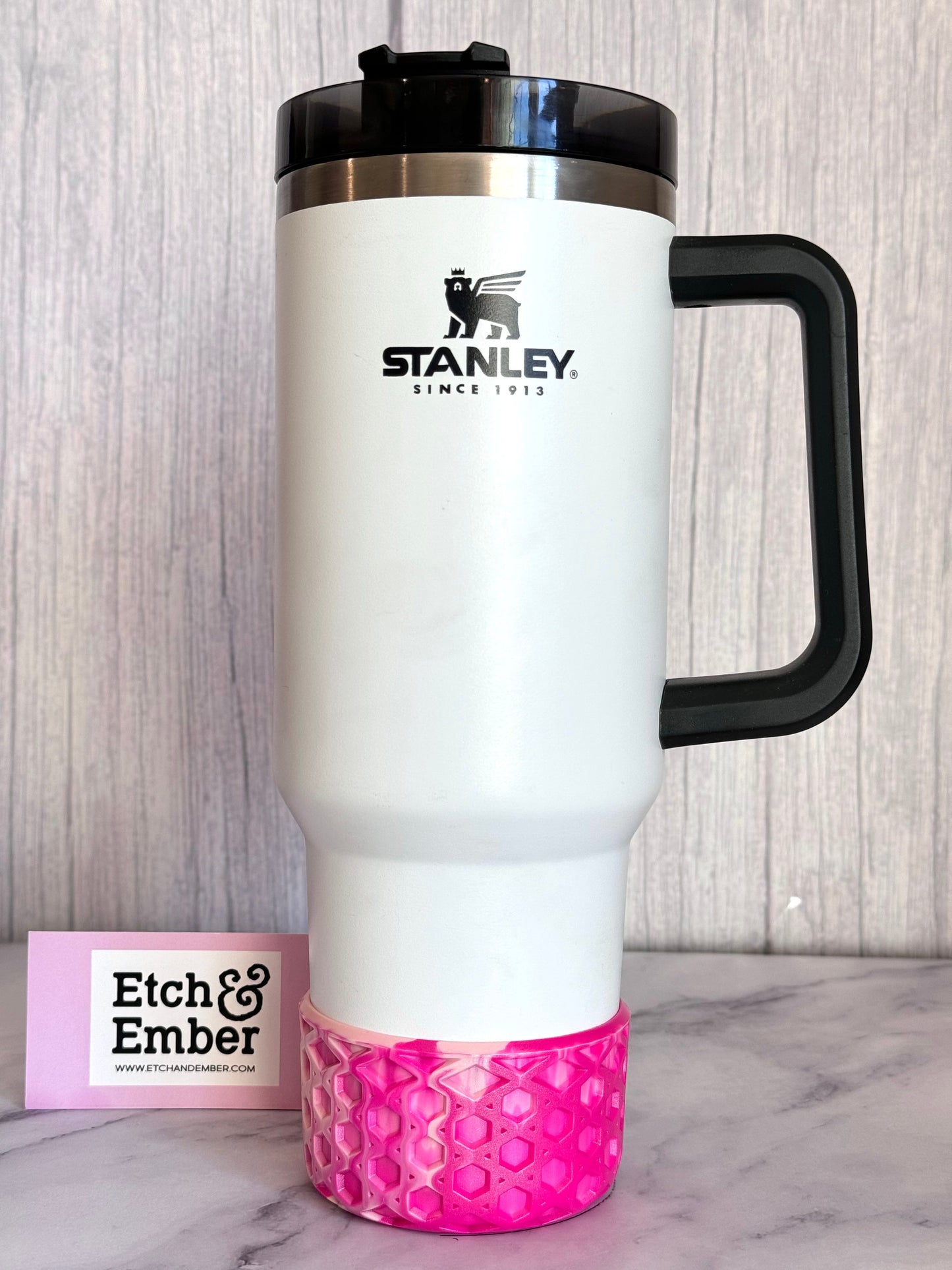 Flockin’ Fabulous Flamingo Remix WAFFLE Tumbler Boot -fits 20-40oz