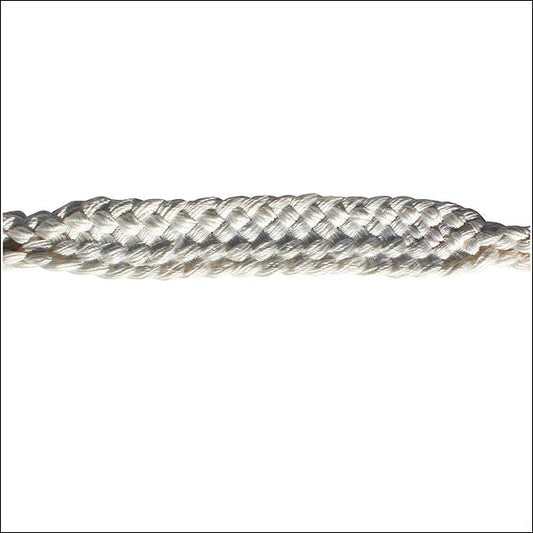 Professional Choice Cowboy Braided Noseband Horse Rope Halter White