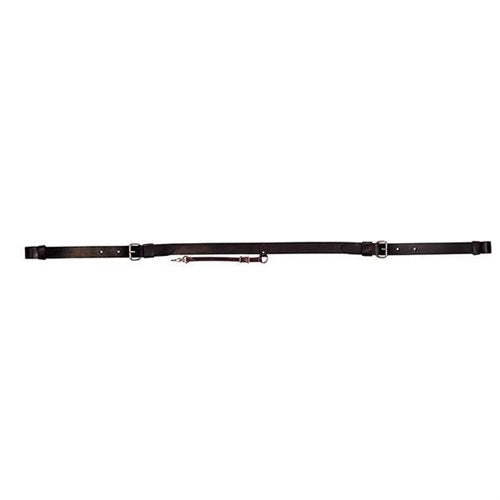 Single-Ply Back Cinch Complete with Billets, 1-3/4" Wide - Dark Chocolate
