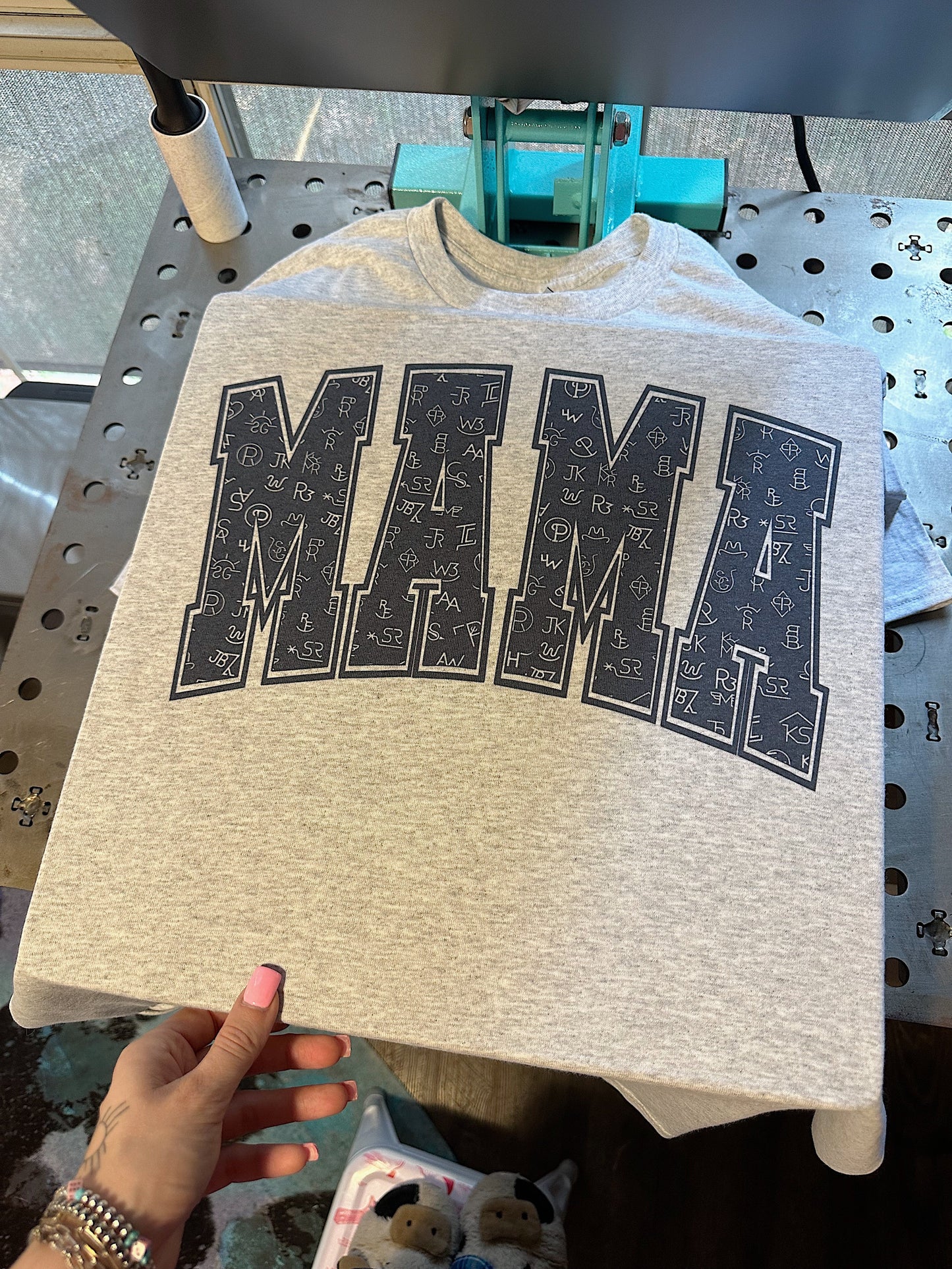 Cattle Brand Mama TEE or CREWNECK