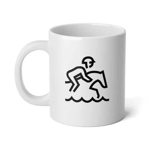 Jumbo Mug, 20oz - Rider/Water