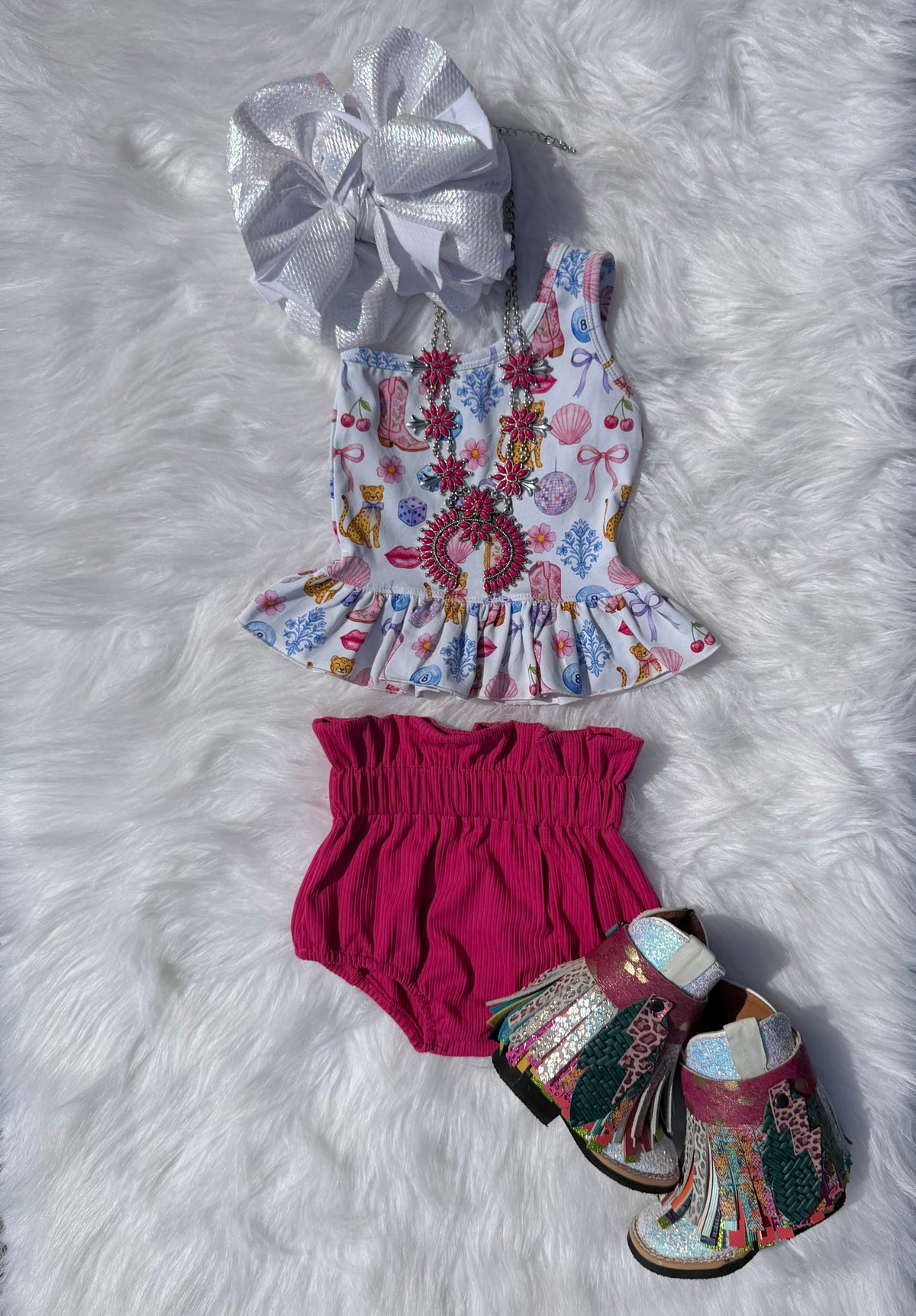 Dark Pink Bloomies  (FINAL SALE)