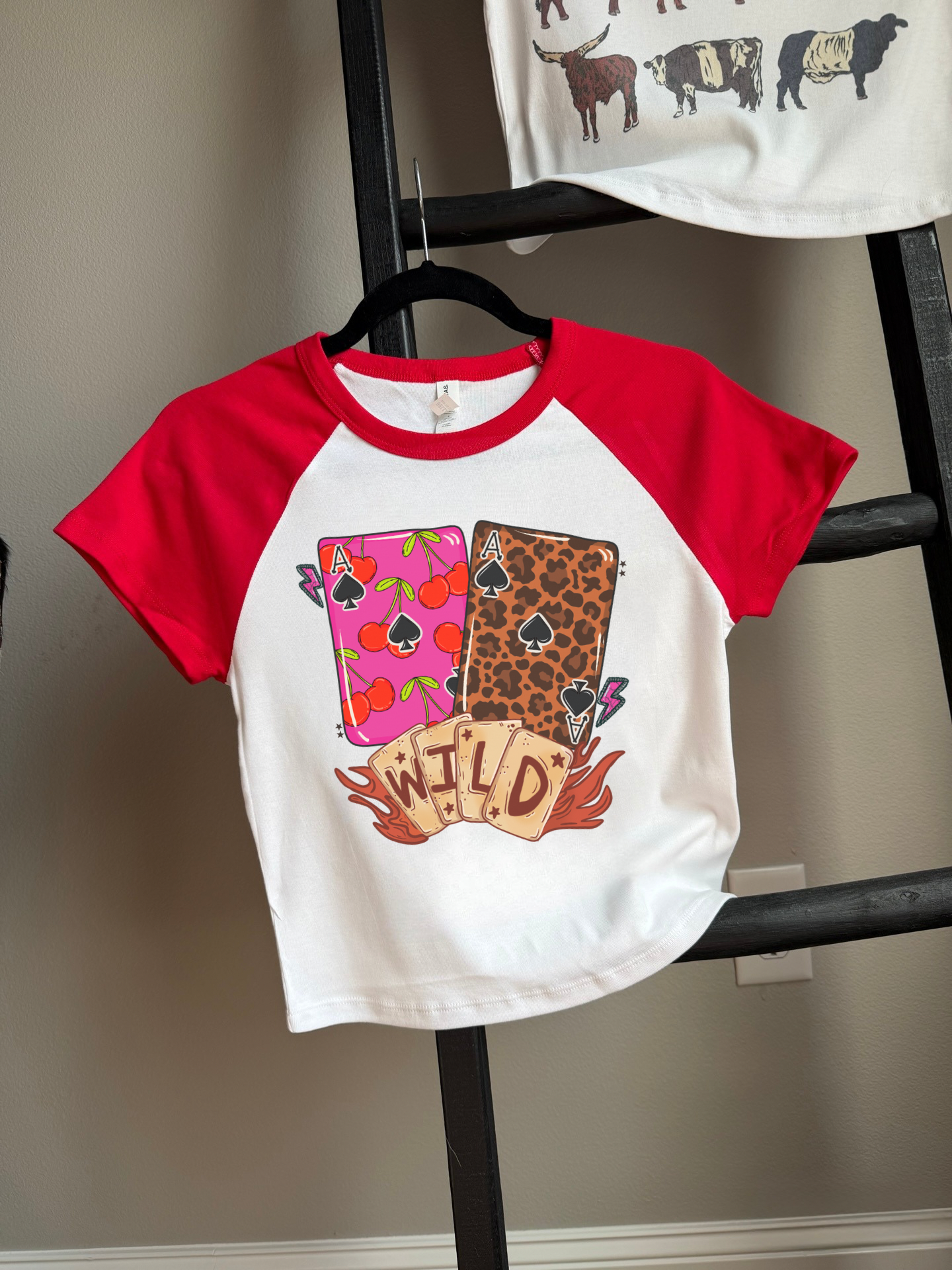 Wild Card Baby Tee