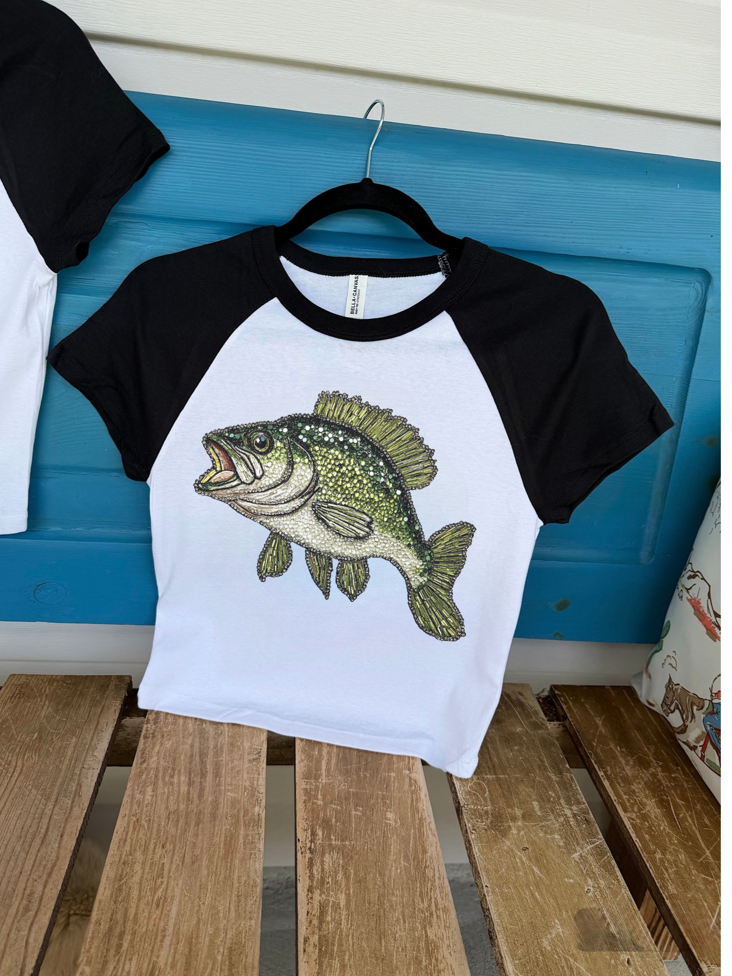 Rhinestone Bass Baby Tee