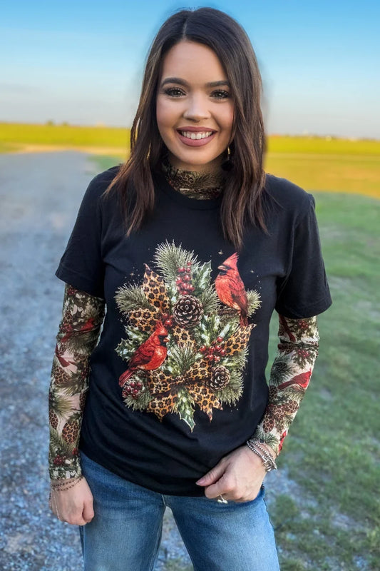 Christmas in the Pine Tree tee