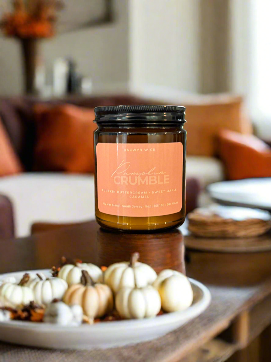 Pumpkin Crumble Candle 9oz