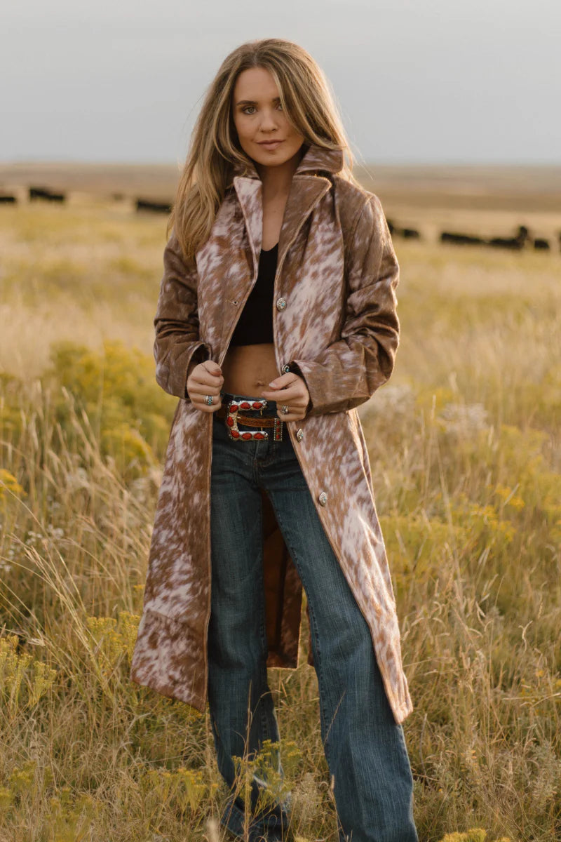 COWS COME HOME LONG JACKET