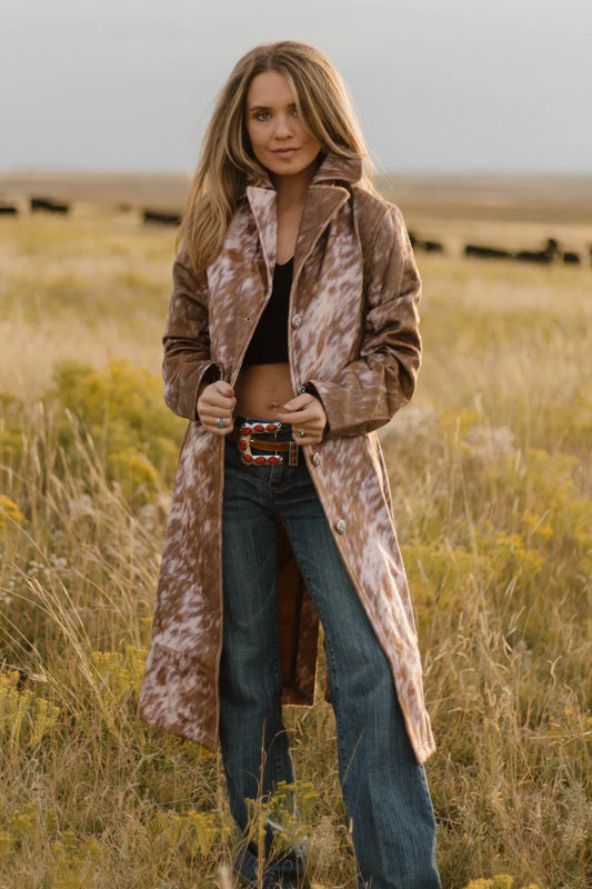 COWS COME HOME LONG JACKET