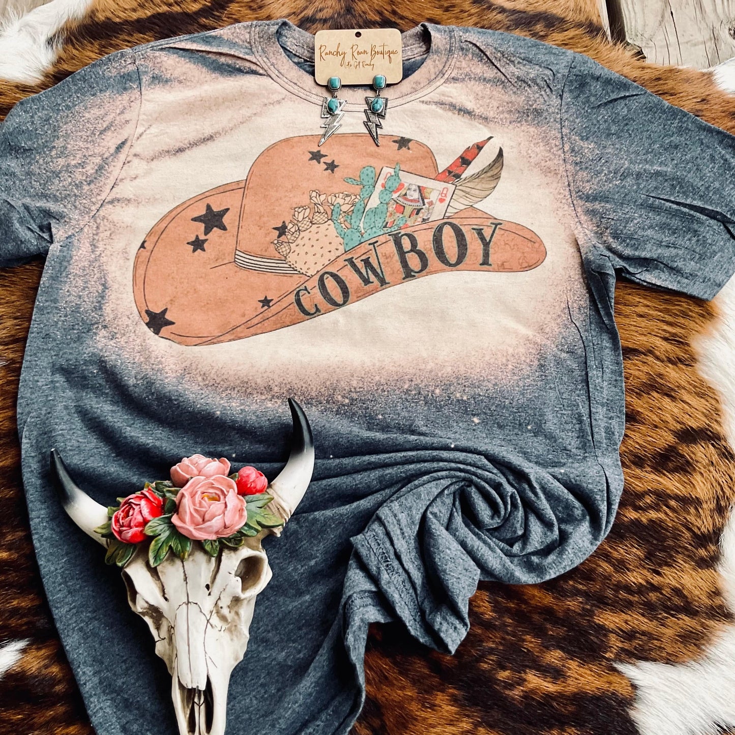 Western Hat Tee