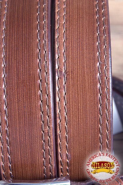 HILASON Western Genuine Leather Belt for Men Women Cowboy Cowgirl Handmade Unisex Full Grain Heavy Duty Tooled Belt for Jeans