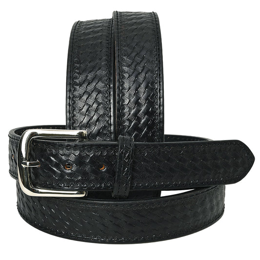 HILASON Western Genuine Leather Belt for Men Women Cowboy Cowgirl Handmade Unisex Full Grain Heavy Duty Tooled Belt for Jeans