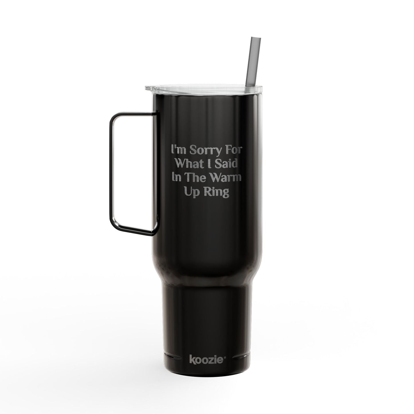 Insulated Tumbler with Lid, 40oz (Engraving) - Sorry/ Warm Up