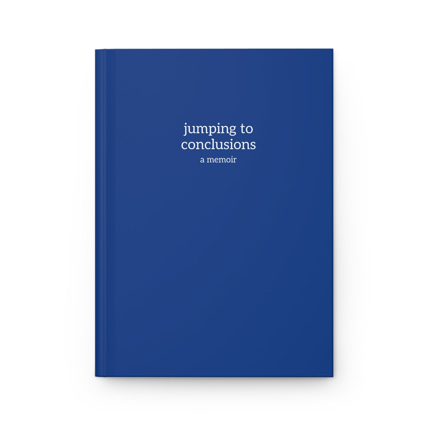 Hardcover Journal Matte - A Memoir