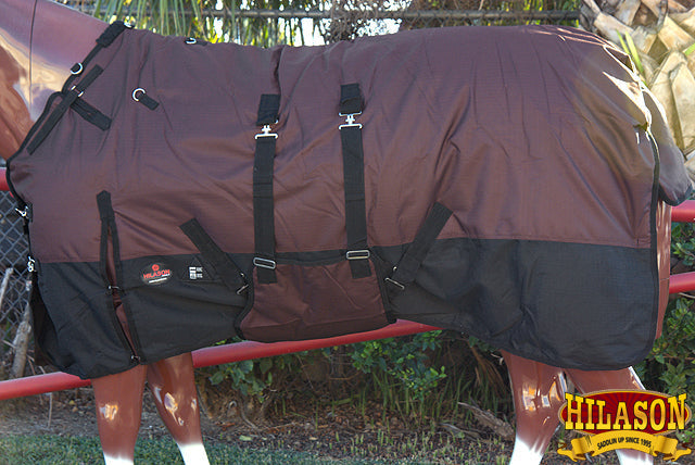 HILASON 1200D Winter Waterproof Turnout Horse Blanket Belly Wrap| Turnout Horse Blanket | Turnout Horse Blankets for Winter Waterproof | Horse Turnout Blanket | Horse Turnout