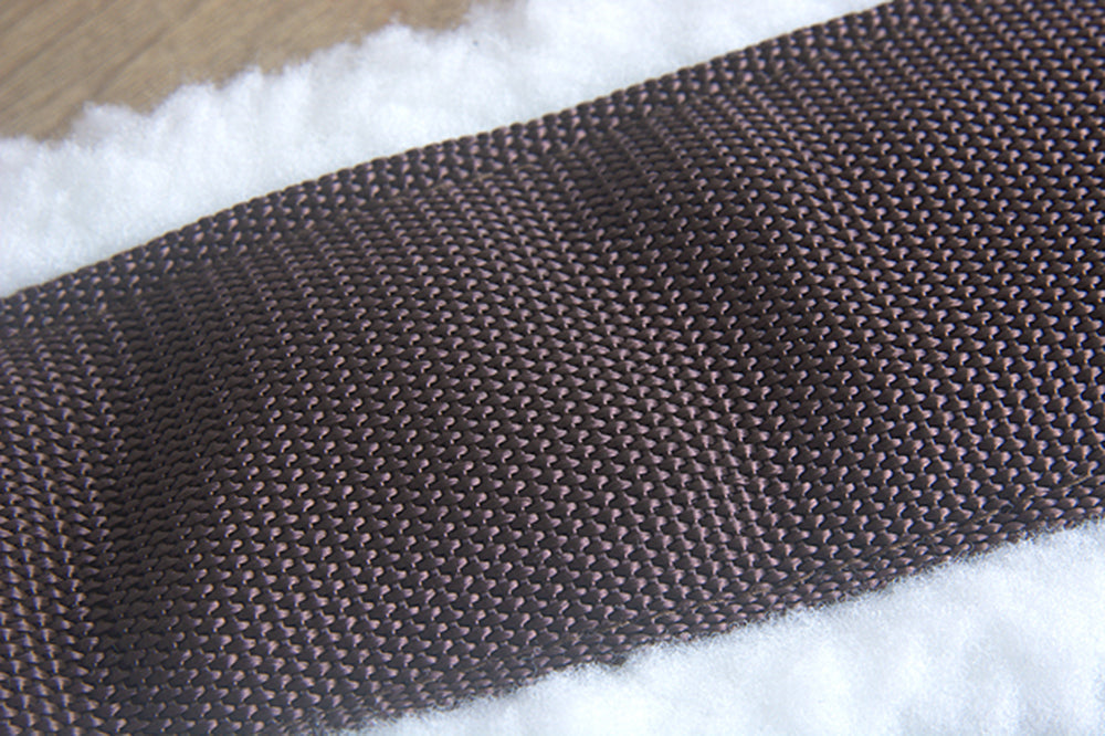 44 Inch Hilason Horse Saddle Fleece Synthetic Cinch Girth W/ Center D Ring Brown