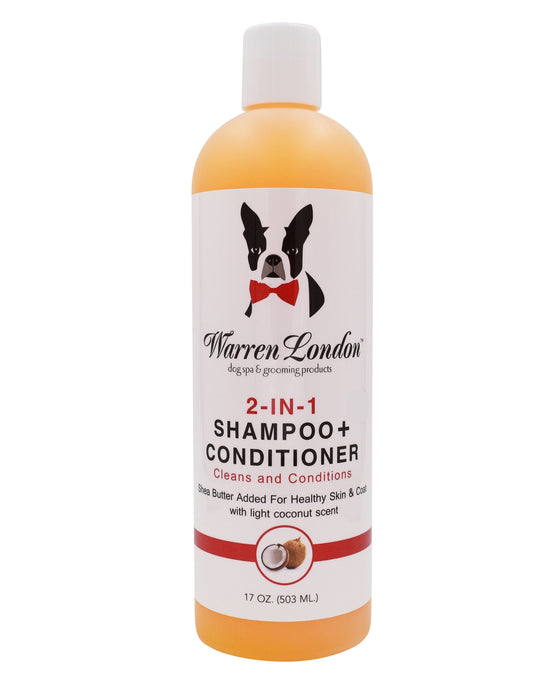 2-in-1 Dog Shampoo + Conditioner - Coconut Scented
