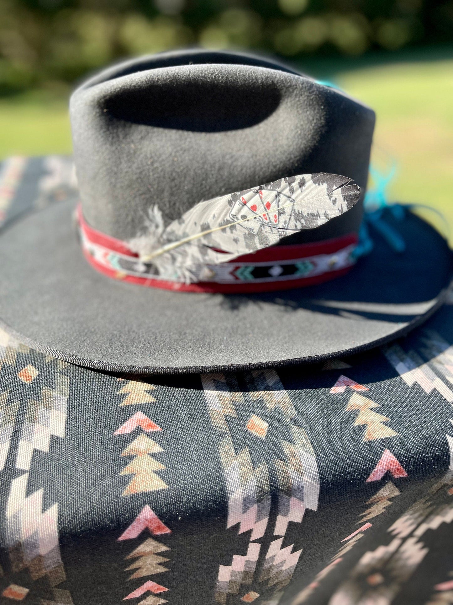 Aces High Western Hat Feather