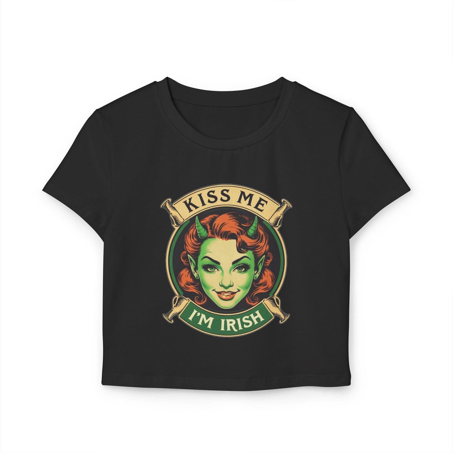 St Patricks Day Baby Tee Kiss Me Im Irish