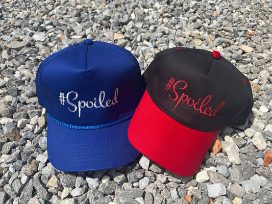 #Spoiled Embroidered Hat