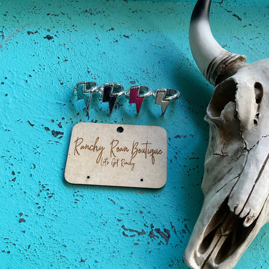 Thunder Stone Stretch Ring