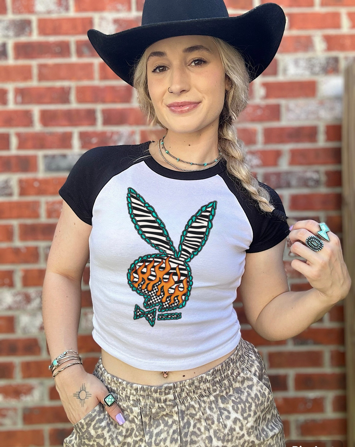 Punchy Bunny Baby Tee