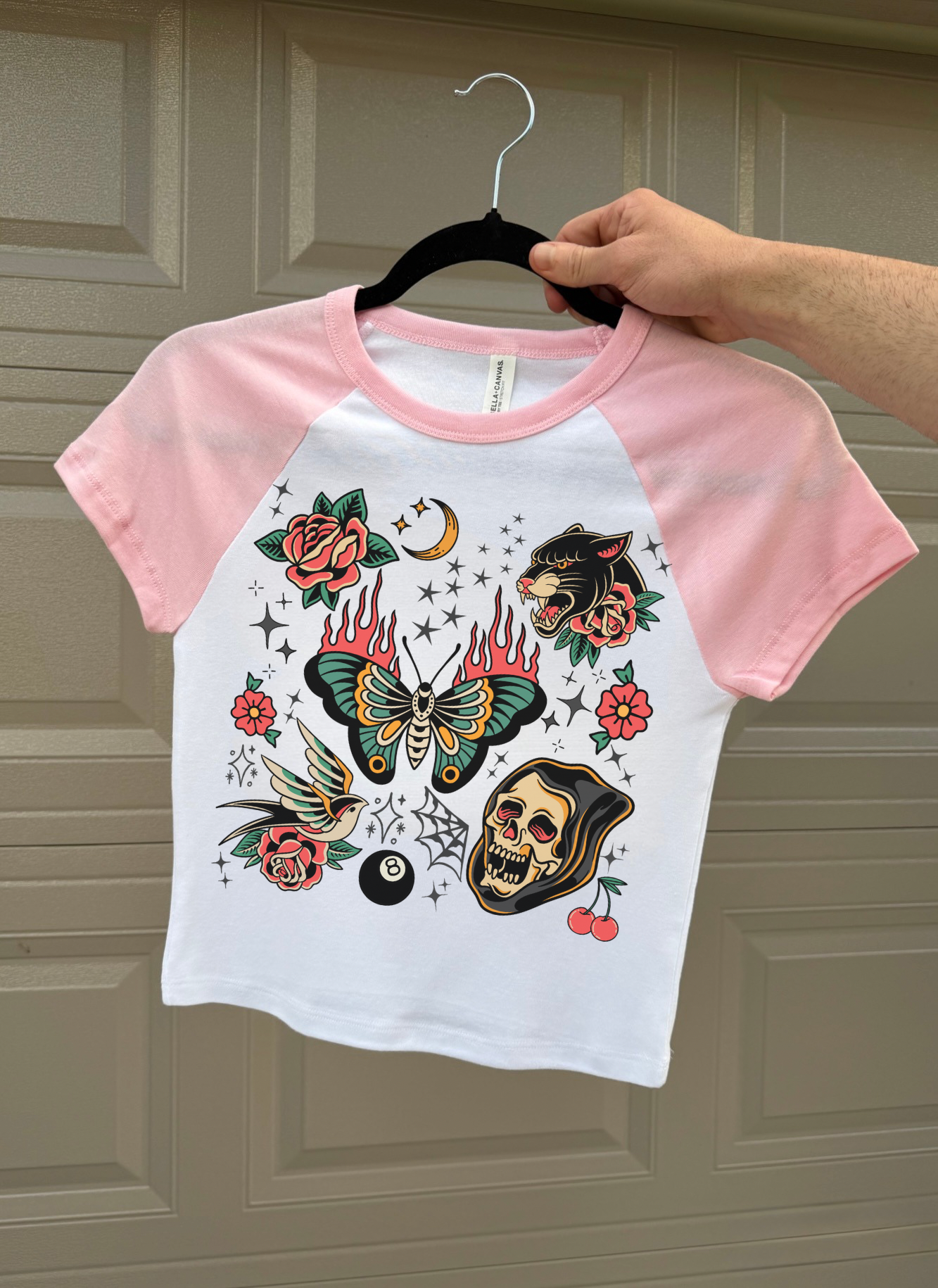 Trad Tattoo Baby Tee