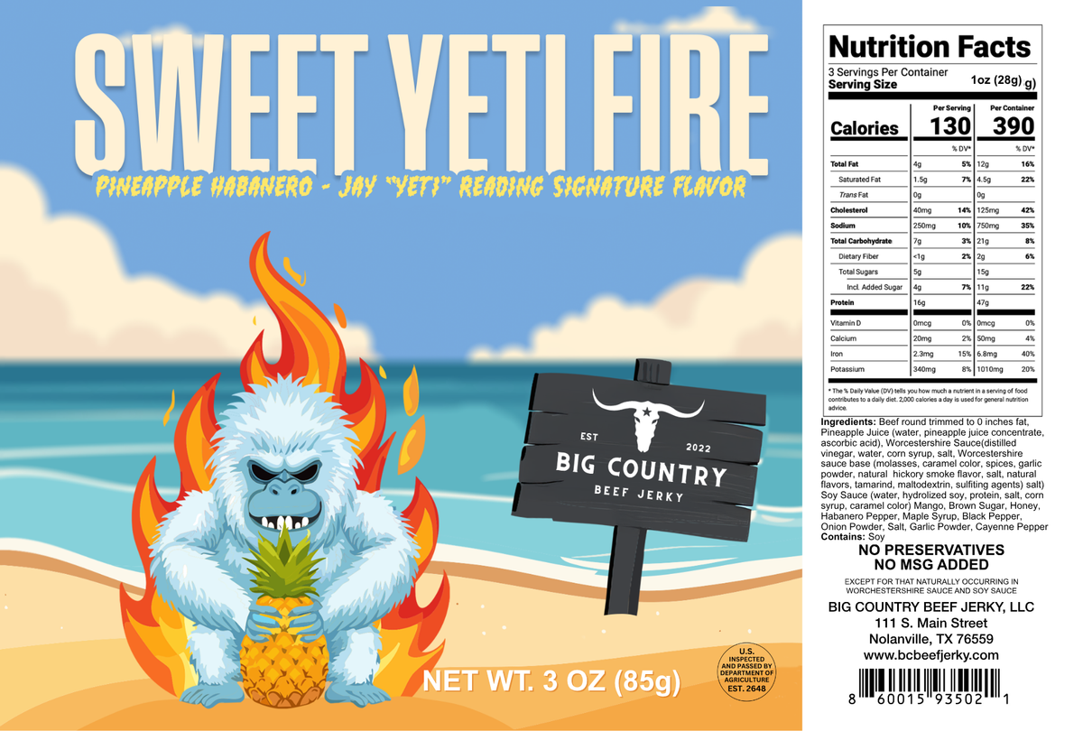 Signature Sweet Yeti Fire