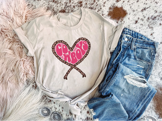 Ropin' Cowboys - Graphic Top