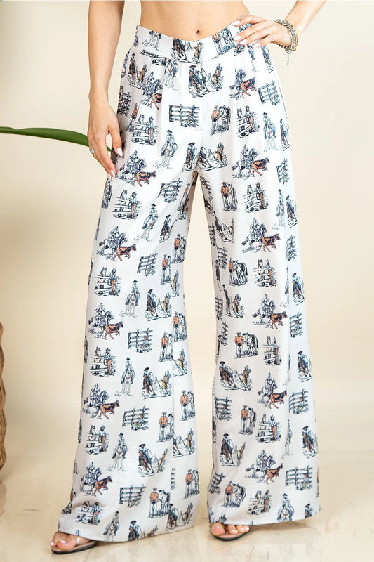 Rodeo Babe Wide Leg Pant