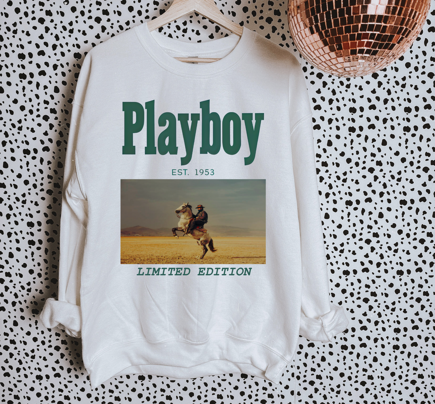 PlayCOWboy TEE or CREWNECK