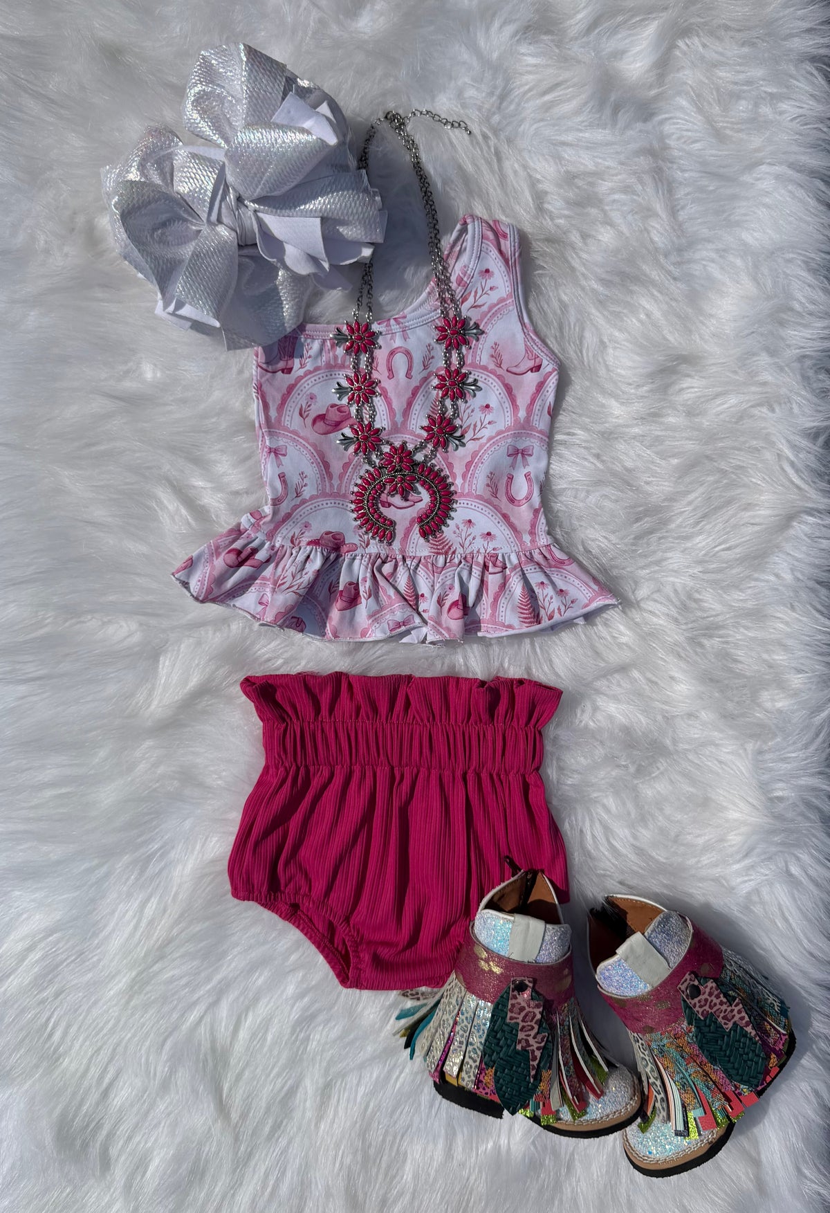 Dark Pink Bloomies  (FINAL SALE)