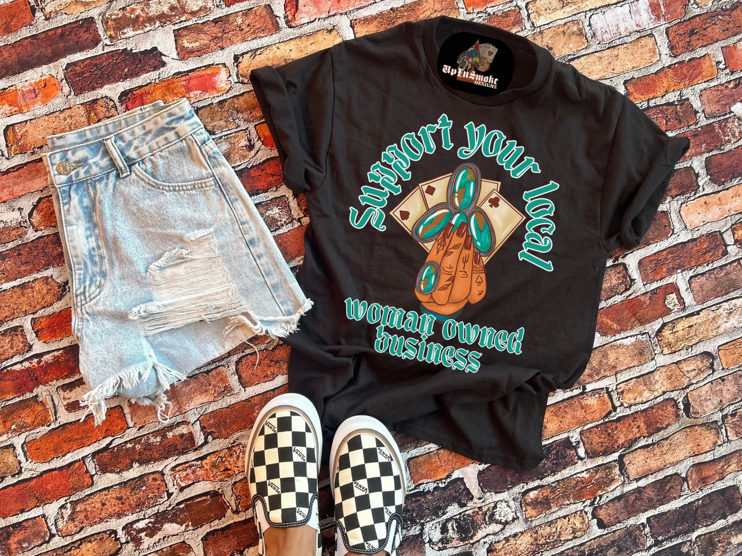 Support Women owned tee
