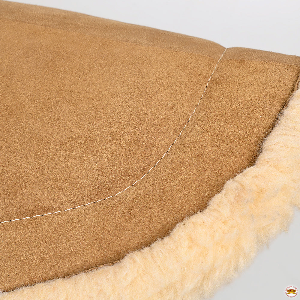 Hilason Natural Horsemanship Leather Bareback Western Treeless Saddle Pad