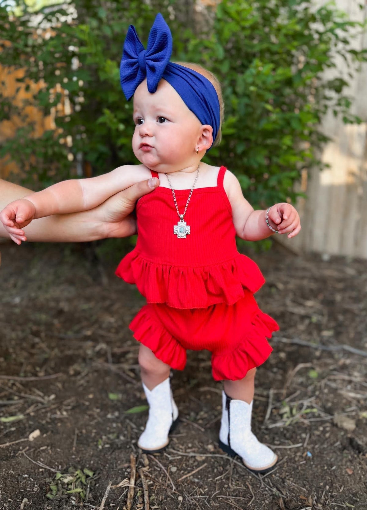 Red Ruffle Set (FINAL SALE)