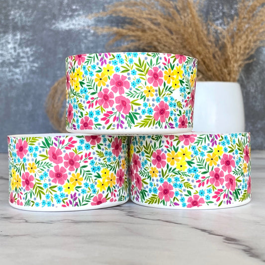SUMMER FLORAL Stanley Tumbler Boot -fits 20-40oz