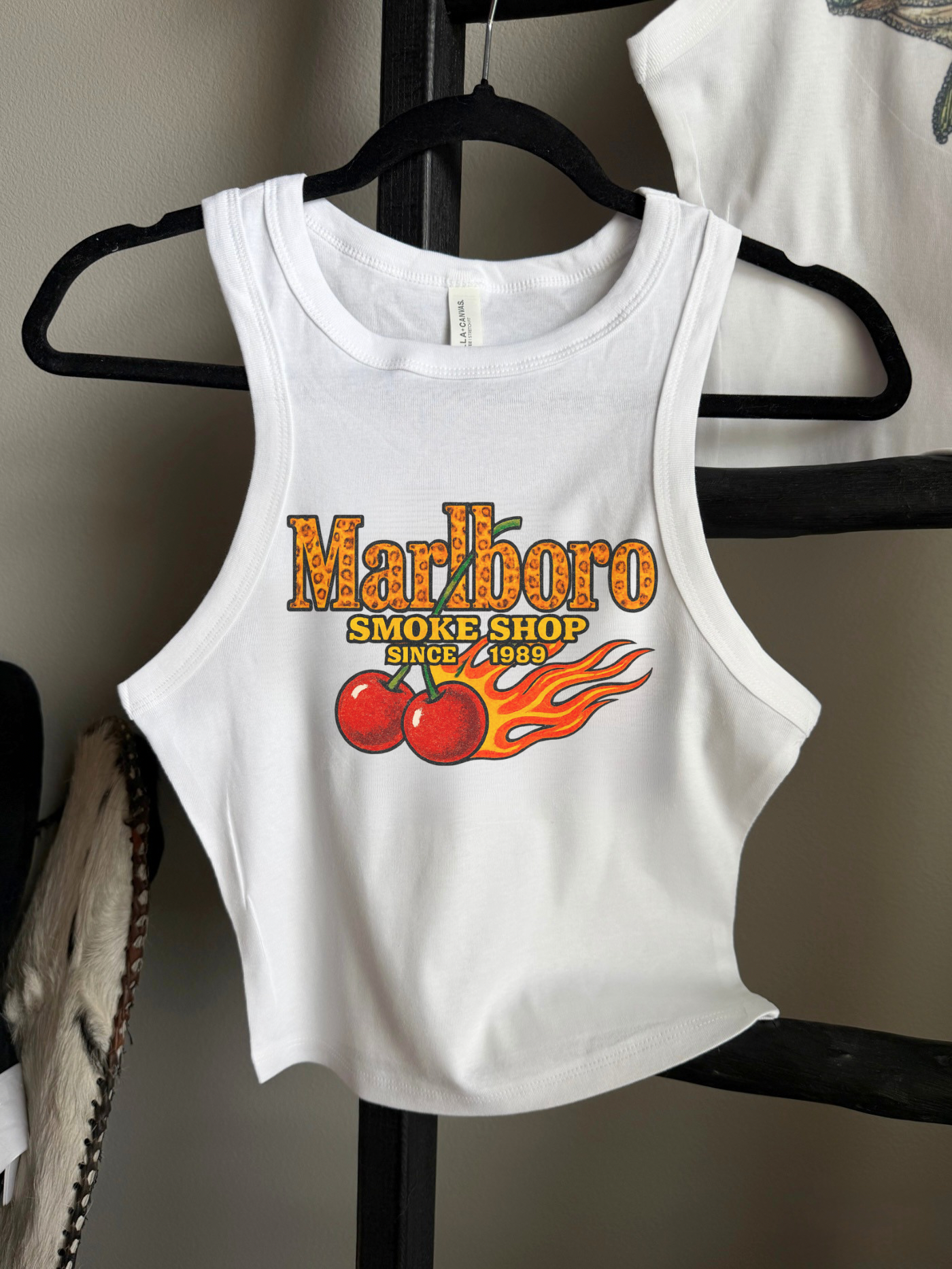 Smoke Shop Cropped Tank