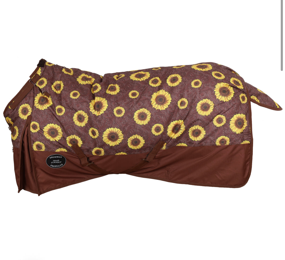 Showman Sunflower 1200D Waterproof and Breathable Turnout Blanket Product ID: S-307