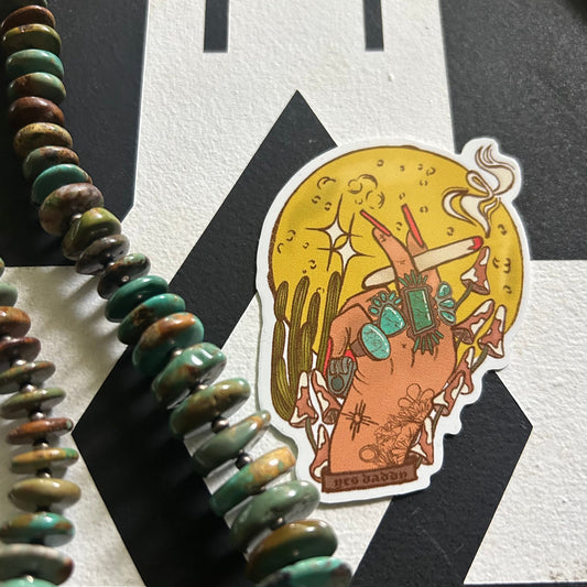 Yes daddy sticker