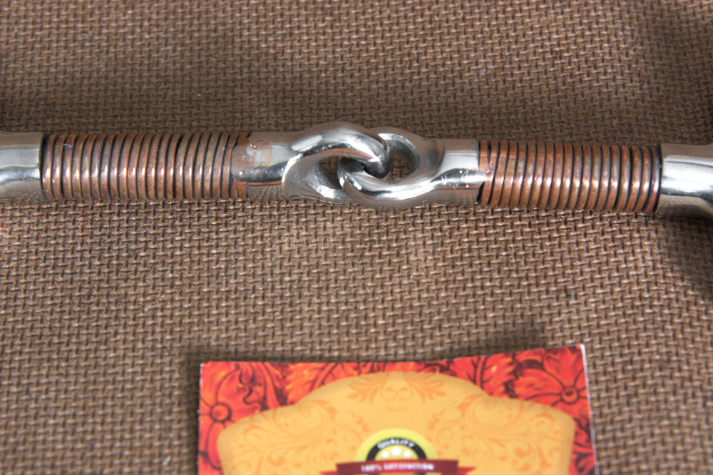 5" Hilason Western Stainless Steel Horse Copper Mouth Bit W/ 2.5" Ring