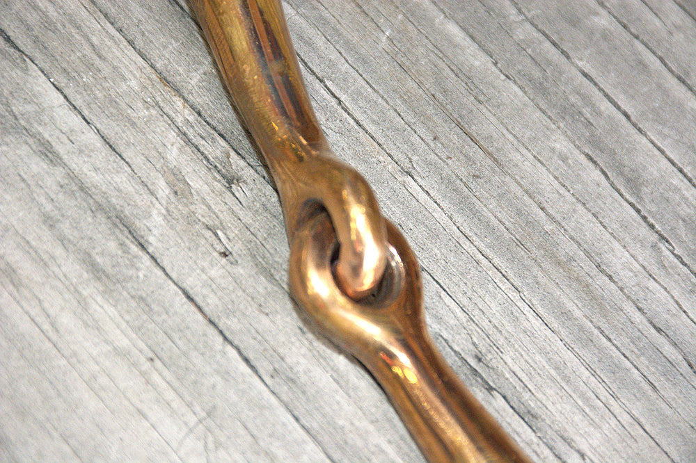 5" Trotting Bit Mouth Copper Jointed Mouth Side Stainless Steel
